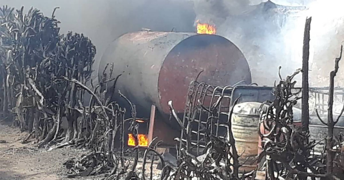इन्धन ट्याङ्की विष्फोटमा तीनको मृत्यु, छ घाइते