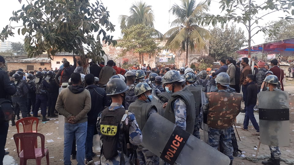 कांग्रेस प्रदेश २ को अधिवेशन: मतदानस्थलमा विवाद