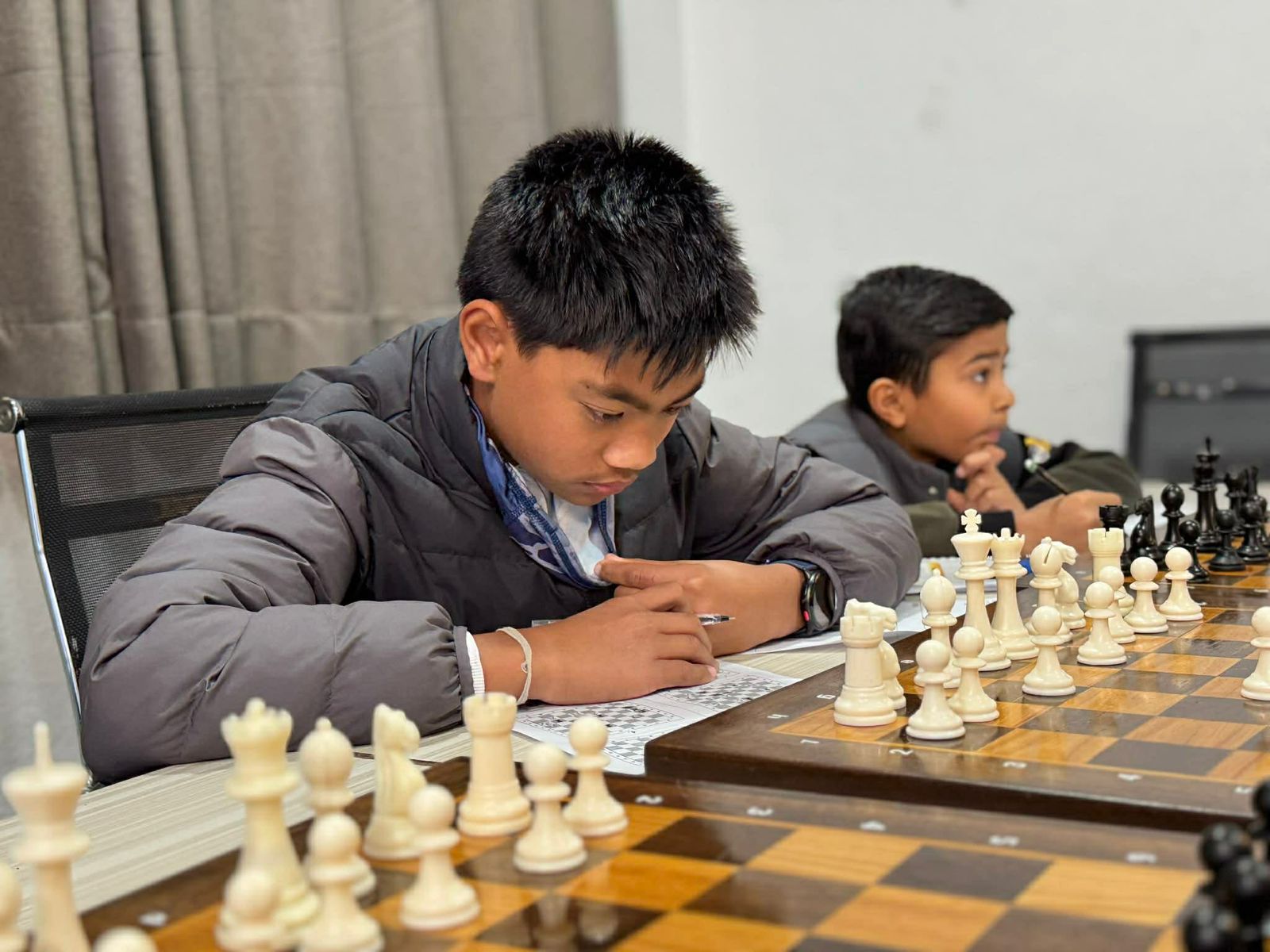 चेस पजल सोल्भिङ कन्टेस्टमा २१ जनाको प्रतिस्पर्धा