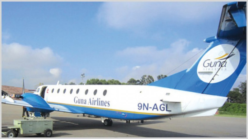 गुण एयरलाइन्सको पुनः उडान सुरु