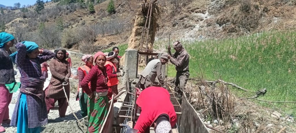 कनकासुन्दरीमा रोजगार कार्यक्रमका १८ योजना सम्पन्न