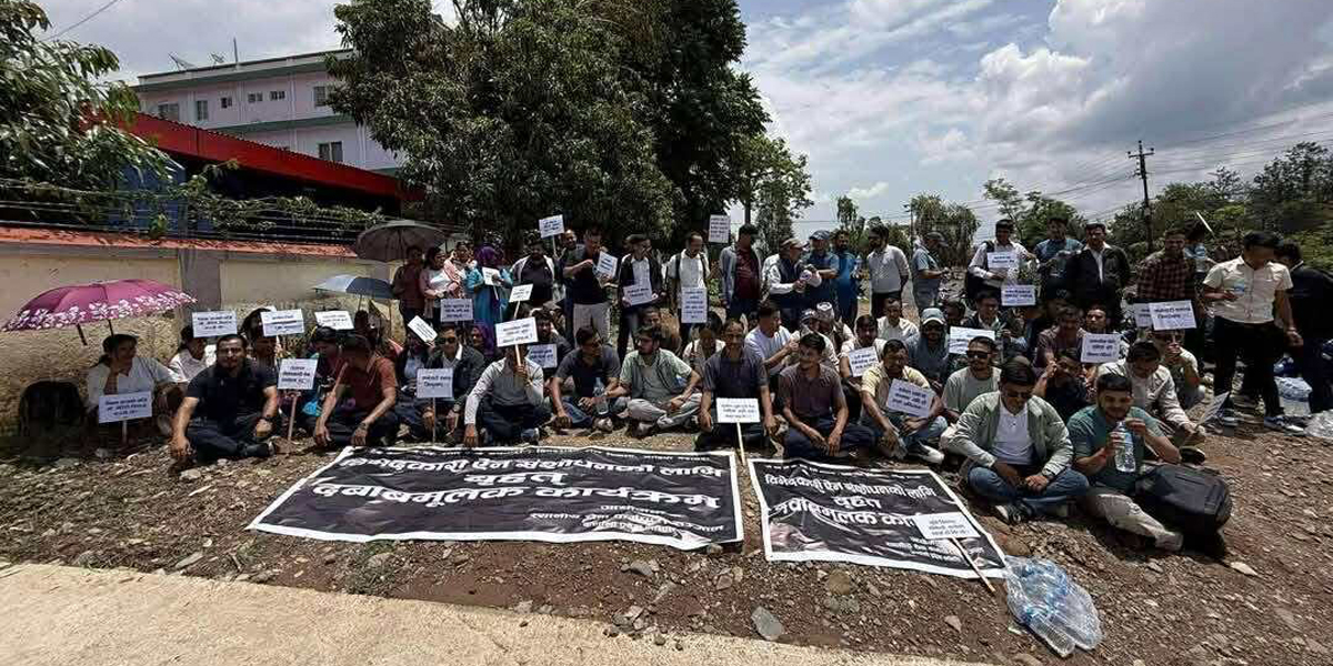कर्मचारी आन्दोलनले स्थानीय तहको काम प्रभावित