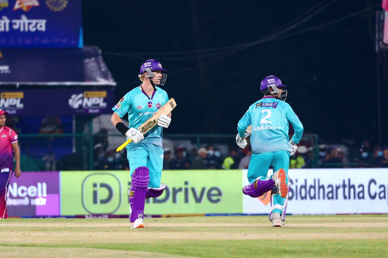 काठमाडौँ गोर्खाज ५ विकेटले विजयी