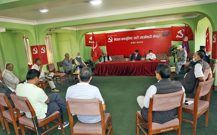 माओवादीको स्थायी समिति र पोलिटब्यूरो छान्न माघ २७ मा निर्वाचन गर्ने