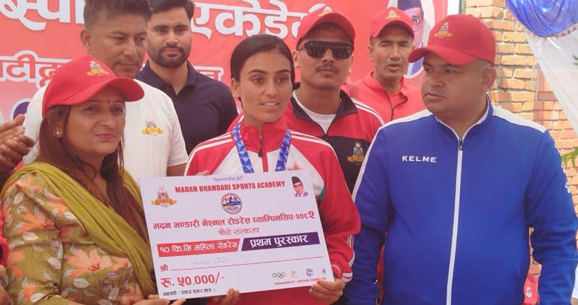 मदन भण्डारी कप सडक दौडमा रामजी बस्नेत र पूर्णलक्ष्मी न्यौपानेले जिते उपाधि