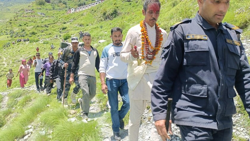 मुगुको छायाँनाथ धाममा तीर्थयात्रा सुरु