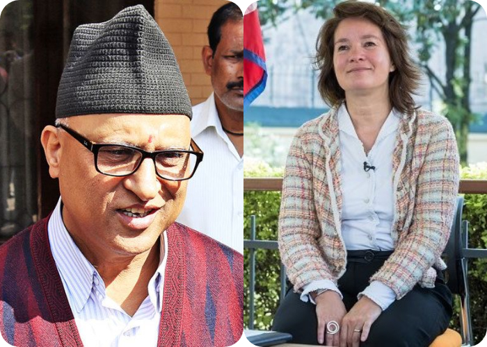मन्त्री बडू र स्विस राजदूत डिप्रेजबीच भेटवार्ता