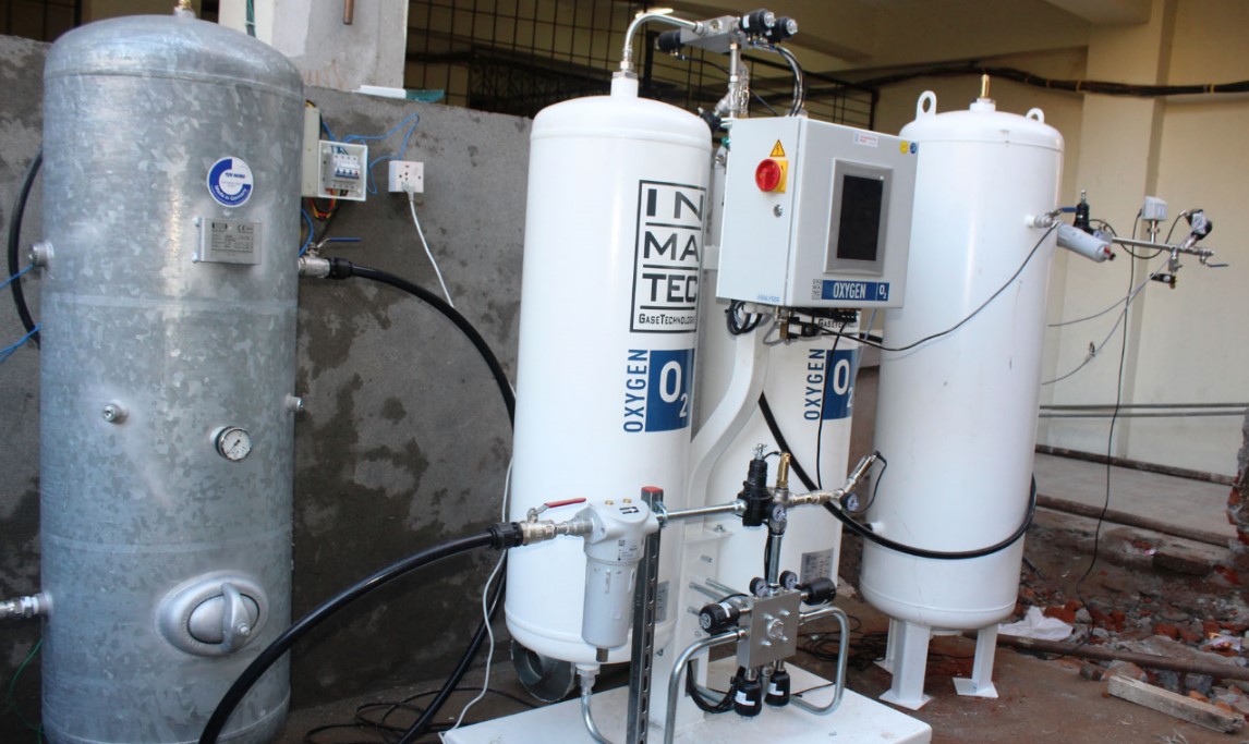 कालीकोटमा अक्सिजन प्लान्ट जडान 