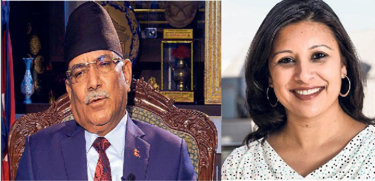 प्रचण्डलाई भेट्न खुमलटार पुगिन् फातिमा