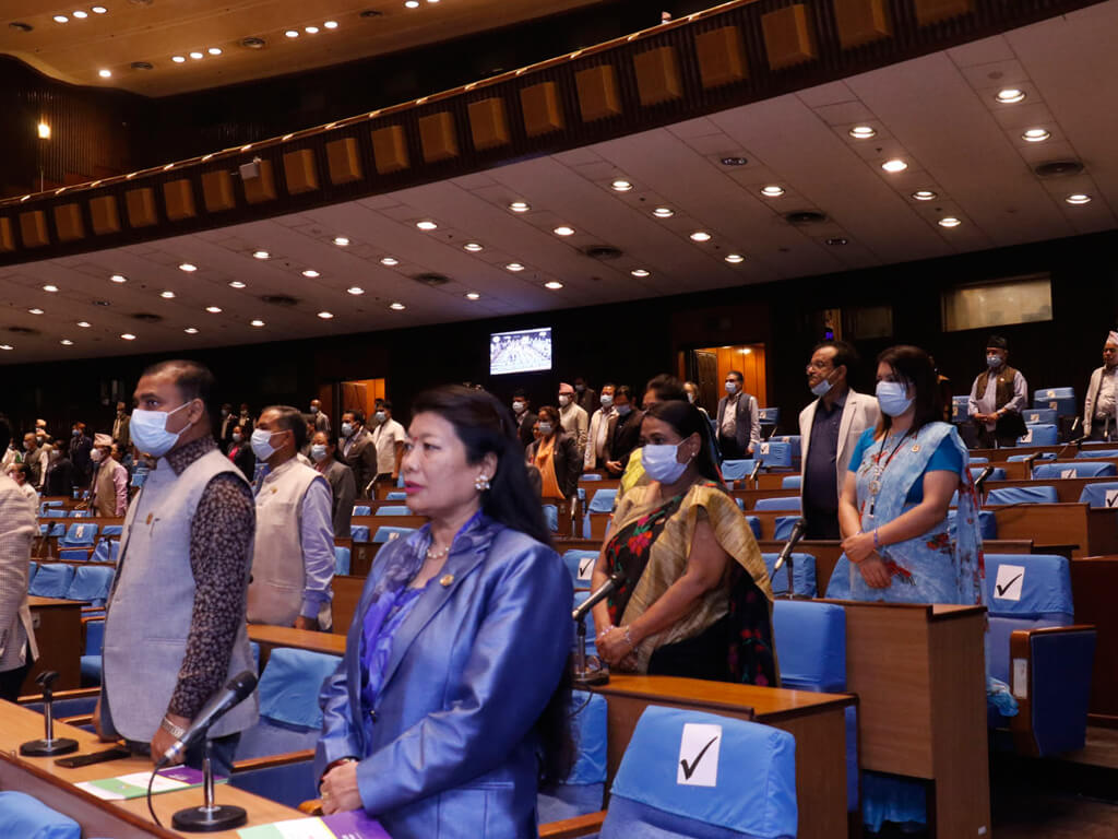 एमालेको अवरोधकै बीच दुई विधेयक पारित