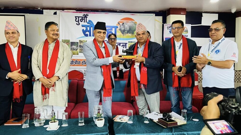 ‘घुमौं सौराहा, चितवन’ अभियान कर्णालीमा, पर्यटन सहकार्यको प्रस्ताव
