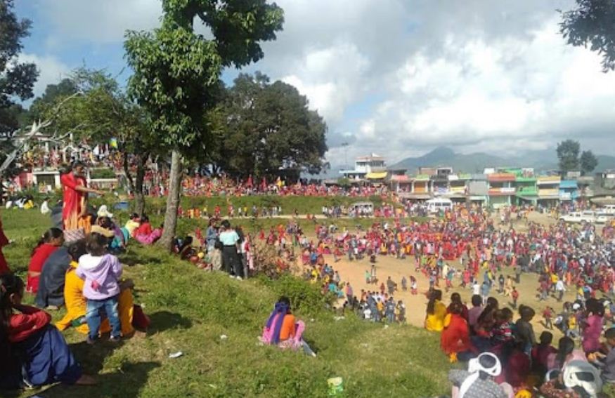 प्रसिद्ध निङ्गलाशैनी मन्दिरमा जात्रा सुरु 