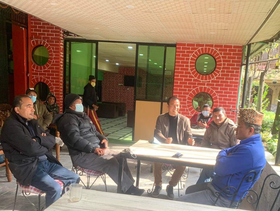 बागलुङका गठबन्धन दलबीच छलफल