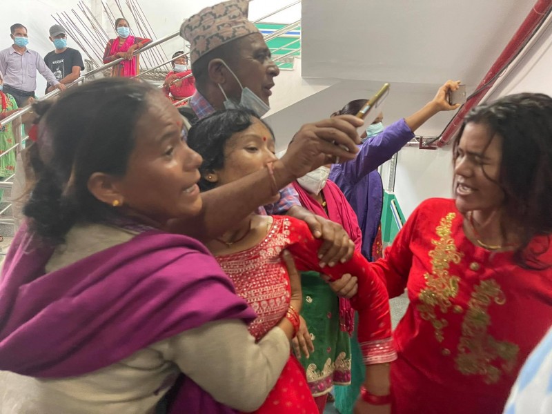 उपचारको क्रममा बालिकाको मृत्यु