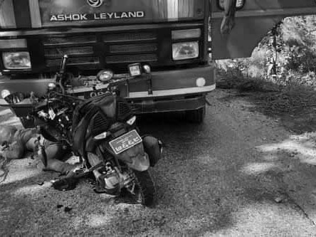 सुर्खेतमा स्कुटरलाई मिनीट्रकले ठक्कर दिंदा एकको मृत्यु