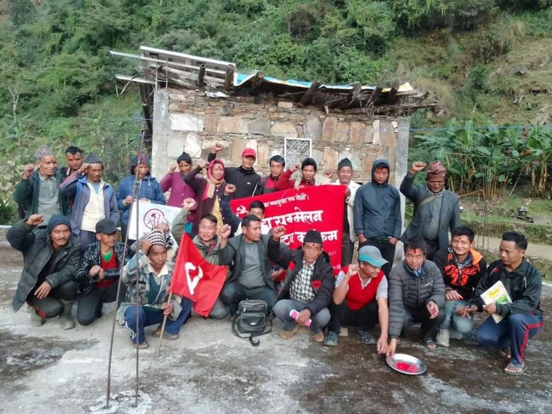 नौमुलेका सबैै वडामा माओवादीको अधिवेशन सम्पन्न