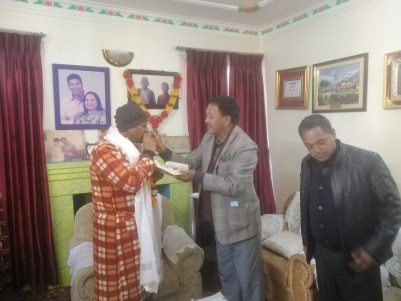 कांग्रेस सभापति र  मुख्यमन्त्रीबीच भेटघाट