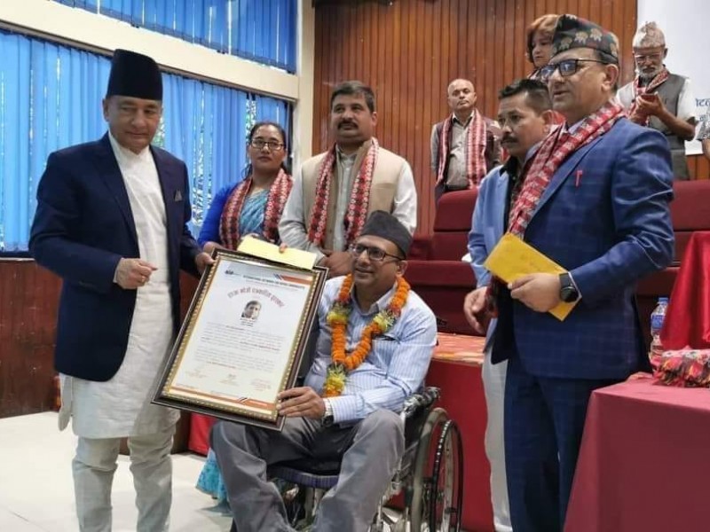 ‘इन्जा खोजी पत्रकारिता’ पुरस्कार गजेन्द्रलाई 