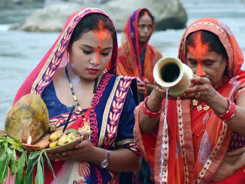 मिथिलामा छठको ‘सनेस’ को चटारो