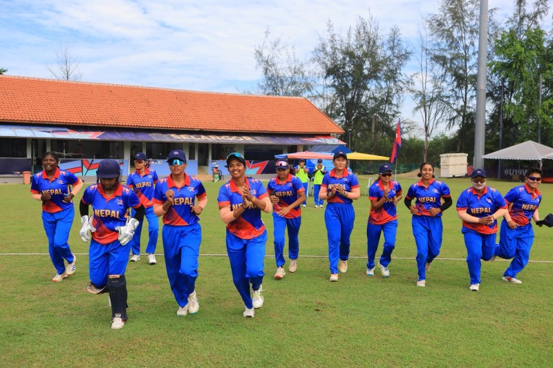 नेपाल मलेसियासँग १३ रनले पराजित