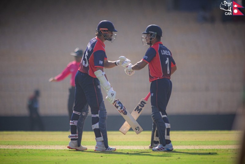 दोस्रो अभ्यास खेलमा नेपाल विजयी