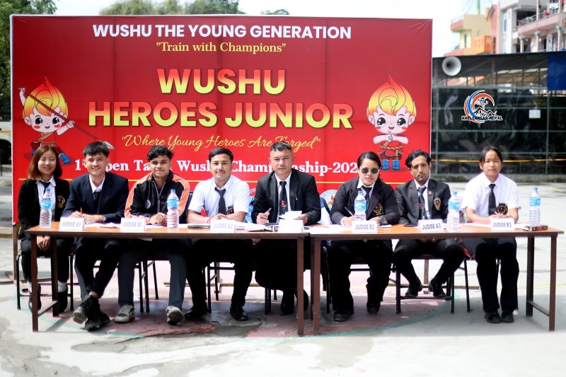 जोरपाटीमा सम्पन्न उसु हिरोज जुनियर प्रथम खुल्ला थाउलु च्याम्पियनसिप