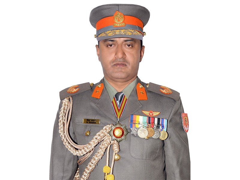 सशस्त्रको प्रवक्तामा डिआइजी खड्का