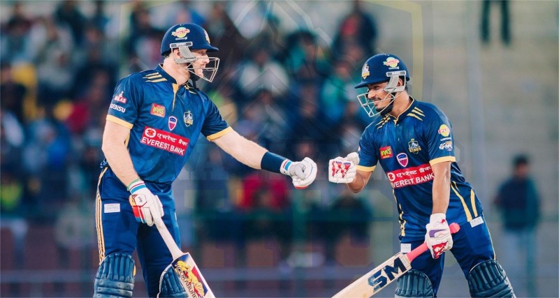 पोखरालाई विराटनगरको ऐतिहासिक लक्ष्य, तोड्यो आफ्नै रेकर्ड