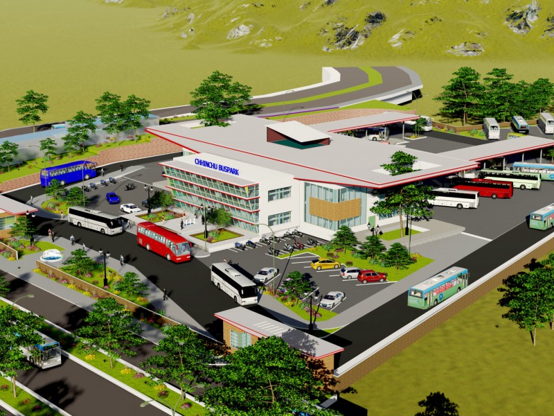 छिन्चुमा बन्दै साढे १८ करोडमा ‘छिन्चु बसपार्क’