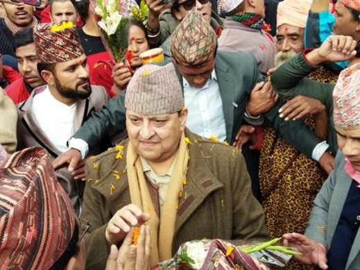 प्रजातन्त्र अनुदान होइनः पूर्वराजा