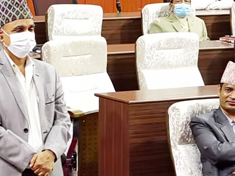 कर्णालीमा प्रदेश सभा बैठक आधा घण्टाका लागि स्थगित