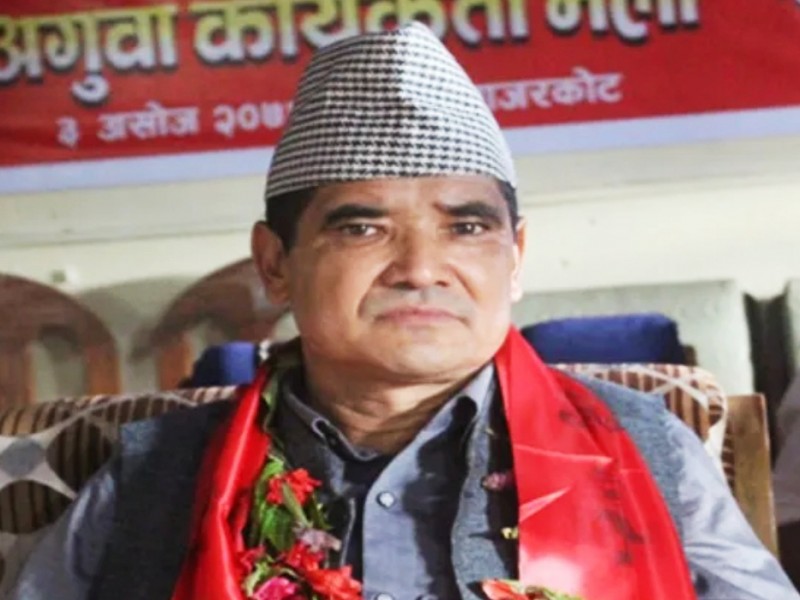 एकीकृत समाजवादी जाजरकोटको अध्यक्षमा विसी