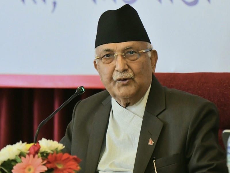 निर्वाचन आयोगका निर्णय पूर्वाग्रही भएको अध्यक्ष ओलीको आरोप
