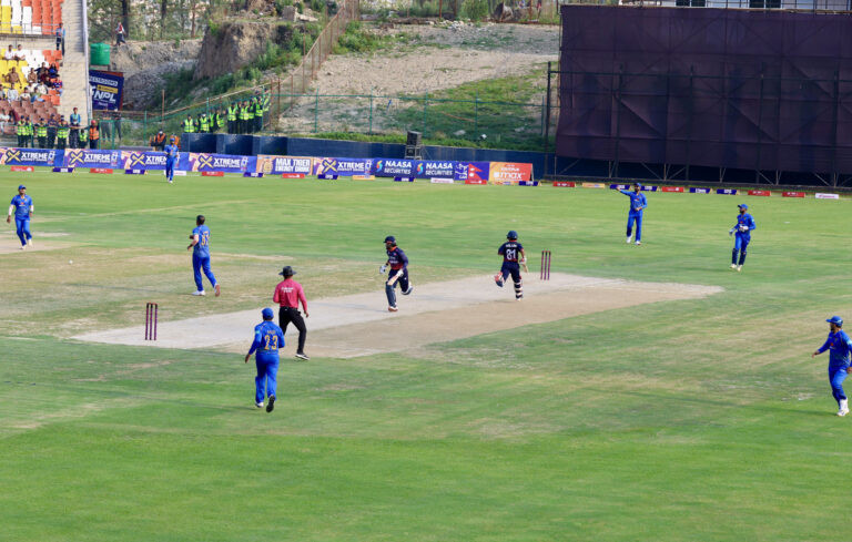 यूएईसँगको खेलमा नेपाल पराजित