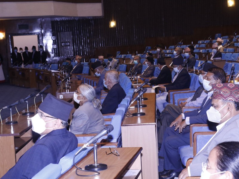 शोक प्रस्ताव पारित