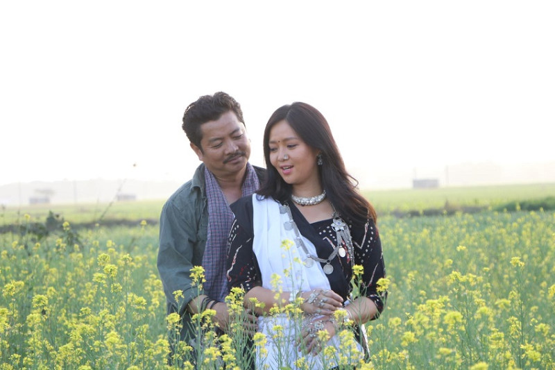दयाहाङ र मिरुनाको नयाँ चलचित्र ‘रातो घेरा’ घोषणा