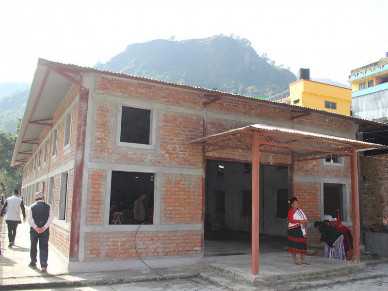 चन्दा सङ्कलनबाटै सभाहल निर्माण