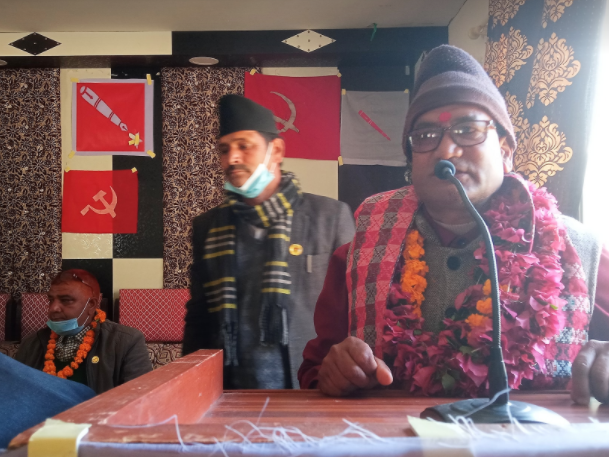 पूर्व एमाले जिल्ला अध्यक्ष नेकपा एसमा प्रवेश