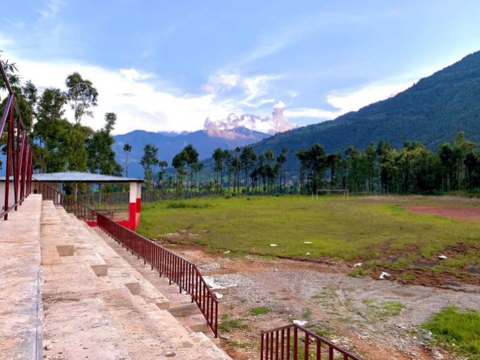 रत्नेचौर खेलमैदानमा पूर्वाधार निर्माण