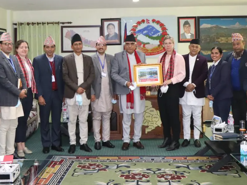 मुख्यमन्त्री र बेलायती राजदूत भेट