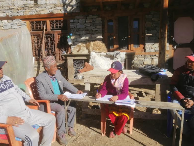 समन्वय प्रमुखले आफ्नो बिबरणबाट सुरु गरे जनगणना