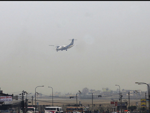 प्रतिकूल मौसमले हावाई उडान प्रभावित