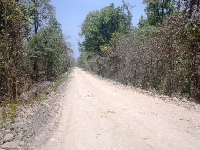 कलुवापुर– बेलौरी सडक निर्माणकार्यको प्रगति ८० प्रतिशत