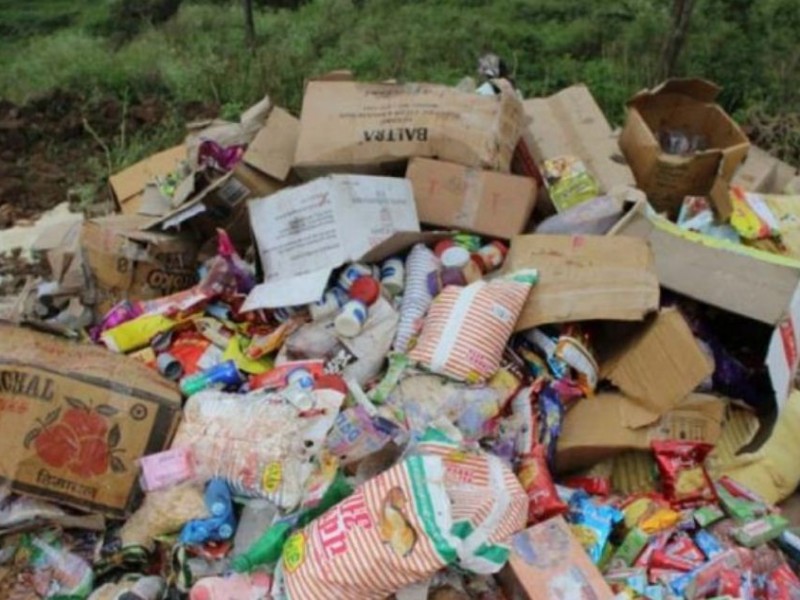 सुुर्खेतमा चार लाख मूल्य बराबरका खाद्य वस्तु नष्ट