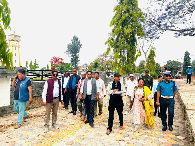 फुटपाथ व्यवसायलाई व्यवस्थित गर्दै ‘रेड जोन’ घोषणा