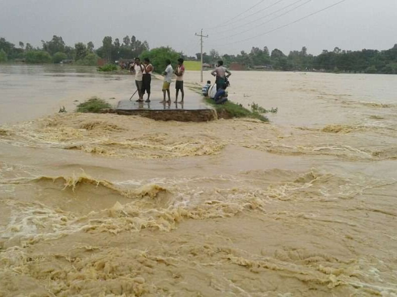 आज यी जिल्लाका नदीमा बहाव बढ्नसक्ने