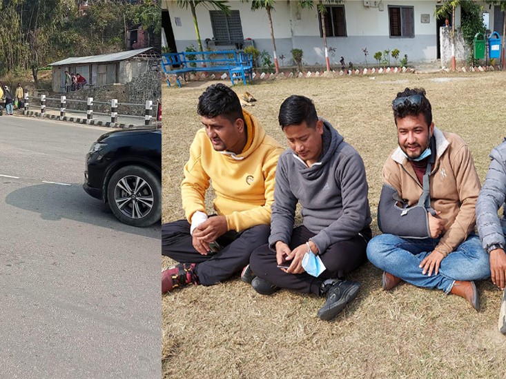 गृहजिल्लामै परराष्ट्रमन्त्री खड्कालाई कालो झण्डा