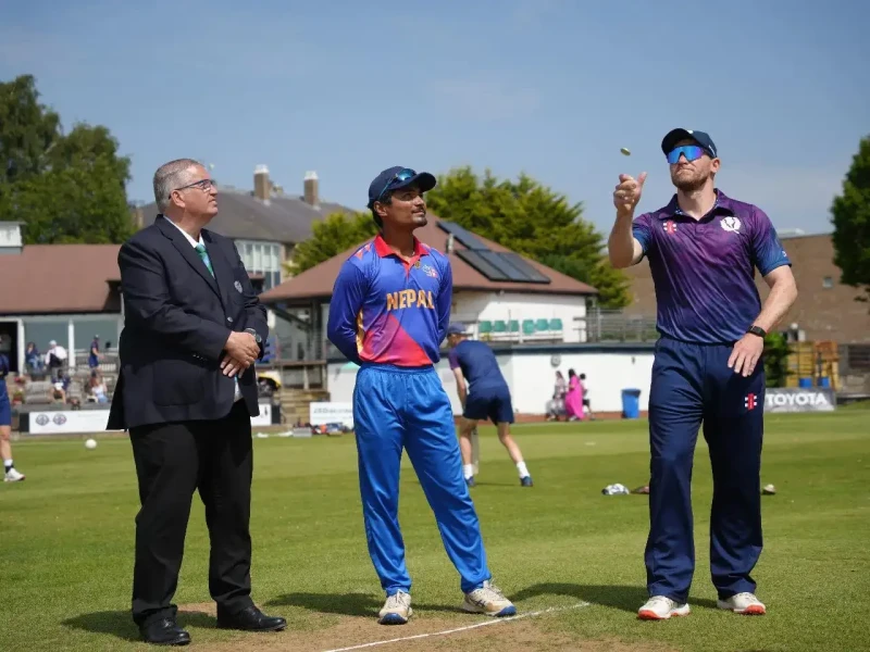 स्कटल्याण्डले टस जित्यो, नेपालले पहिला बलिङ गर्ने