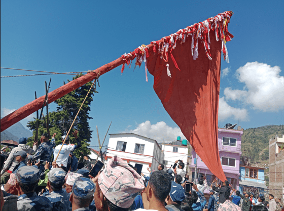 जुम्लाको चन्दननाथ र भैरवनाथ मन्दिरमा नयाँ लिङ्गो फेरियो