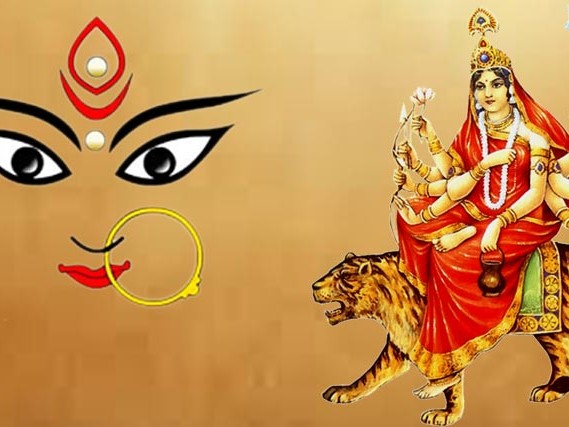 नवरात्रको तेस्रो दिन चन्द्रघण्टा देवीको पूजा आराधना गरिँदै